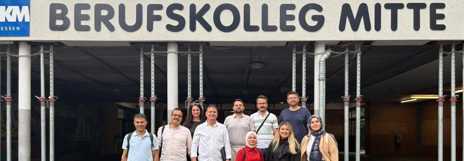 Berufskolleg Mitte Ziyaretiyle İşbaşı Eğitim Programı Başladı
